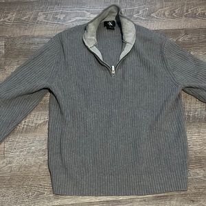Men's Calvin Klein 3/4 zip sweater